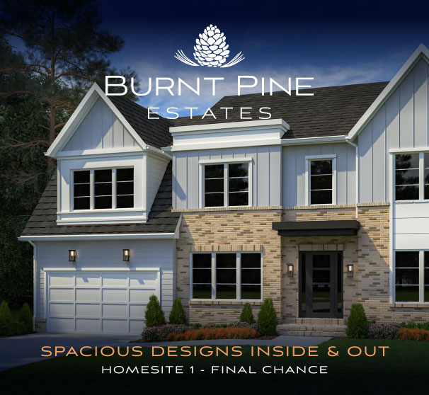Architecturally Distinctive Single Family Homes in Lincolnia VA, Burnt Pine Estates by Craftmark Homes