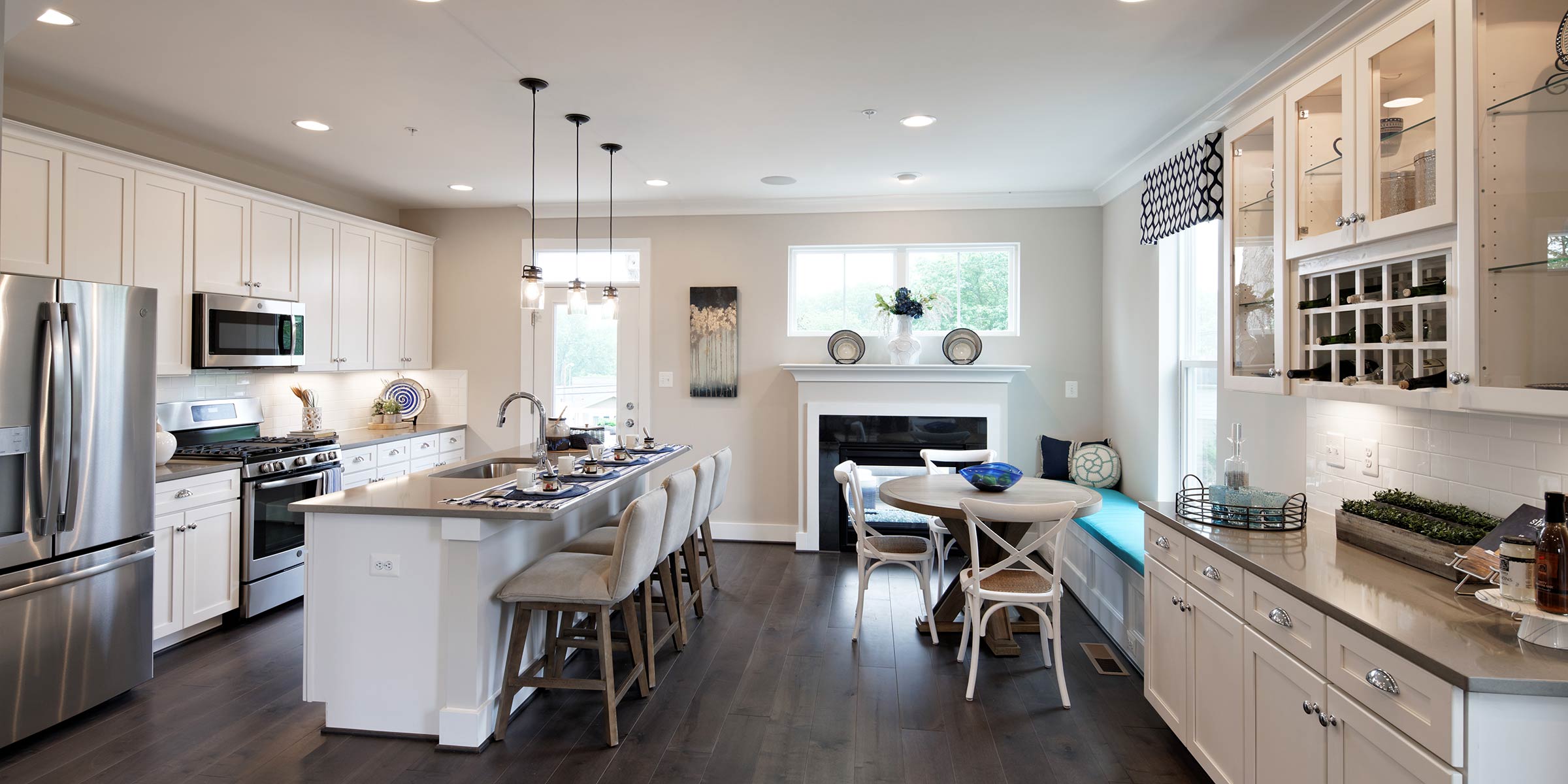 Kitchen & Dining Space, Townhomes in Annapolis MD