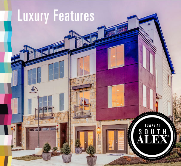 Urban Townhomes in Alexandria VA, Towns at South Alex by Craftmark Homes