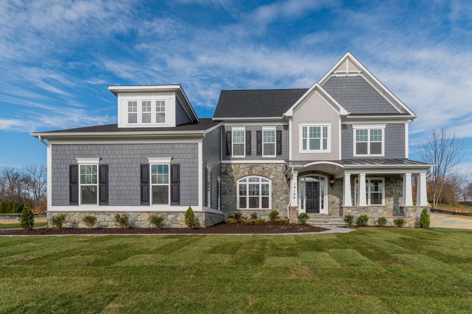 Exterior, Finished Custom Home, Edgemoor, Purcellville, Craftmark Homes