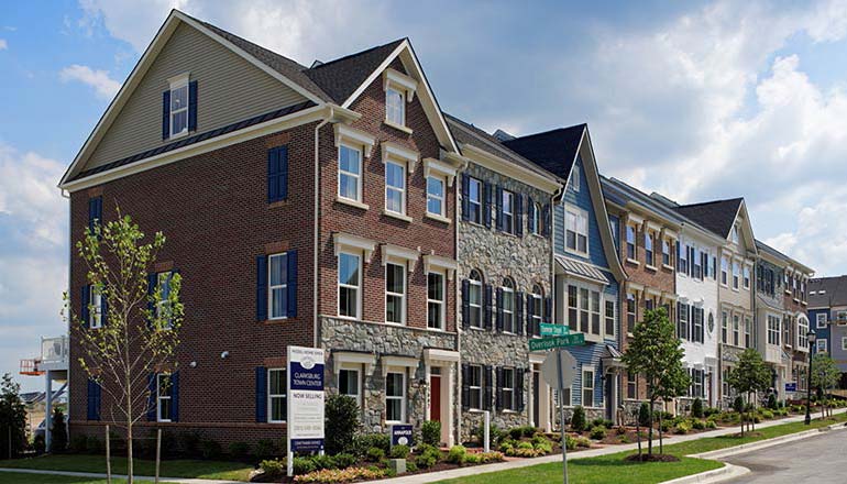 The Annapolis Floor Plan, Townhomes Available in Maryland