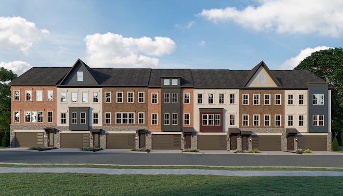 The Carderock Floor Plan, Townhomes Available at Clarkburg, MD